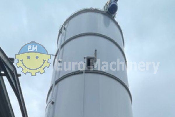 Mixing silo M Silo for recycling and compounding plastics