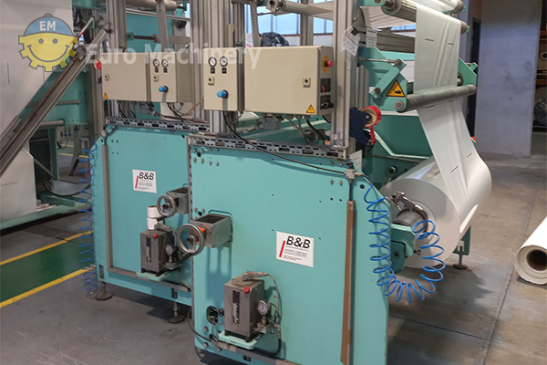 1868 B&B Large Slider Pouch Machine (4) B&B large slider Pouch bag making machine