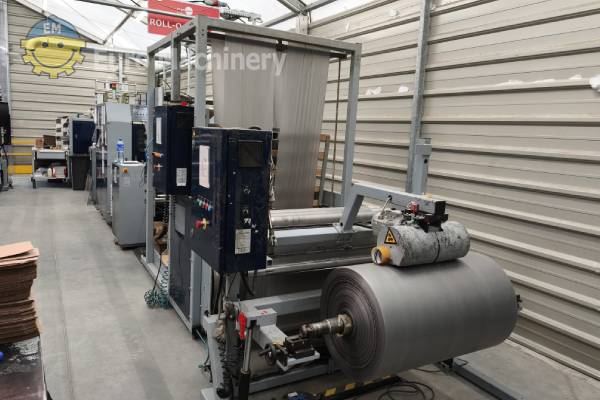 11148 Roll-o-Matic Delta Bag Making Machine (2) Roll-o-Matic Delta Bag Making Machine